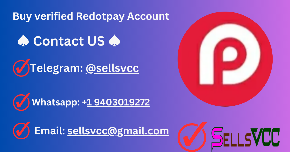 Buy verified Redotpay Account