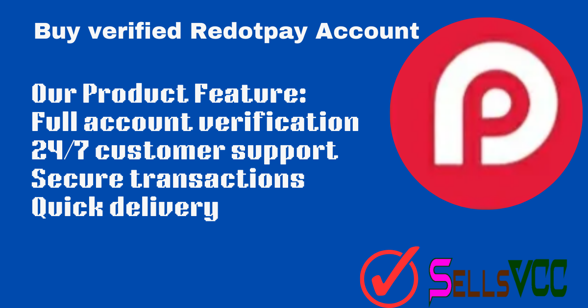 Buy verified Redotpay Account