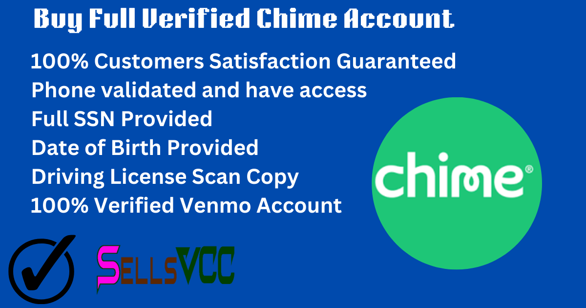 Buy Full Verified Chime Account