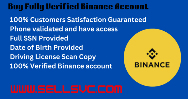 Buy Fully Verified Binance Account