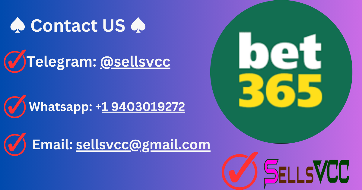 Buy Bet365 Verified Account