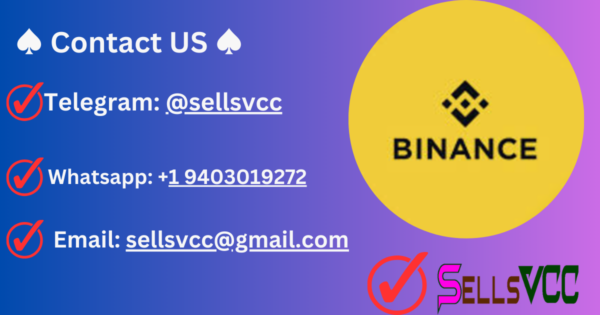 Buy Fully Verified Binance Account